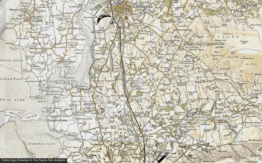 Old Map of Ellel, 1903-1904 in 1903-1904