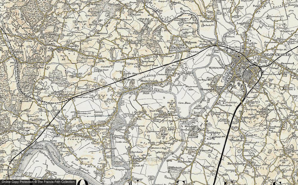 Old Map of Elmore Back, 1898-1900 in 1898-1900