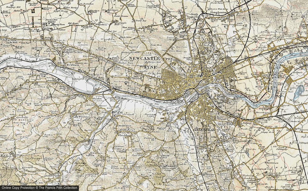 Old Map of Elswick, 1901-1904 in 1901-1904