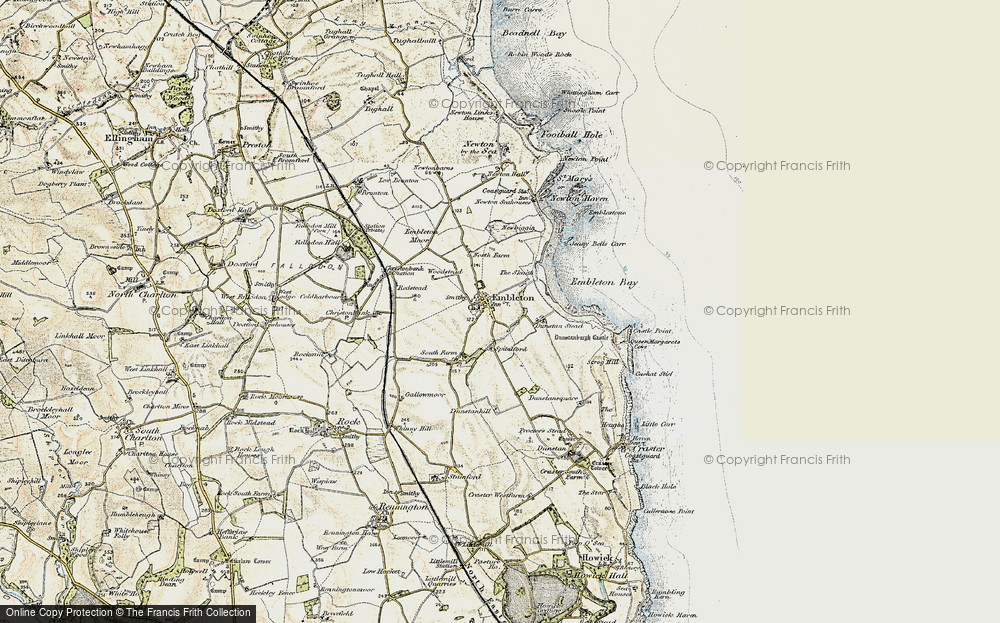 Old Map of Embleton, 1901-1903 in 1901-1903