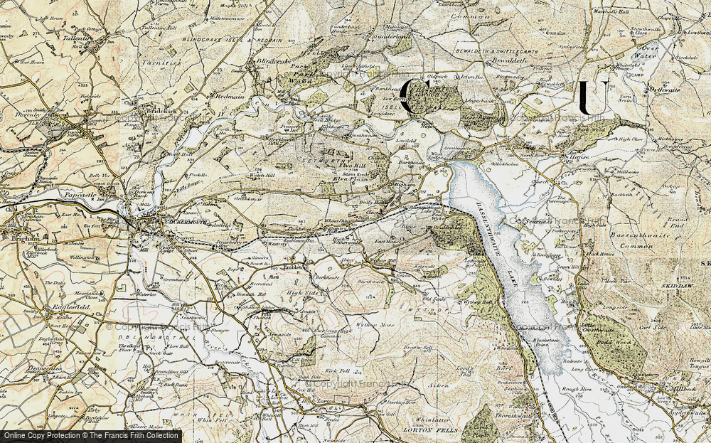 Old Map of Embleton, 1901-1904 in 1901-1904