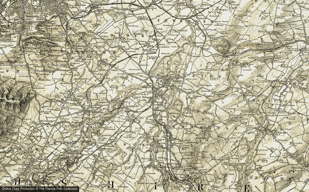 Old Maps of Eskbank, Lothian - Francis Frith