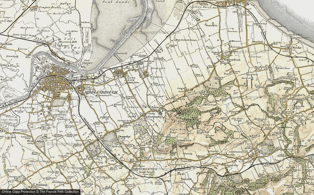 Old Map of Eston, 1903-1904 in 1903-1904