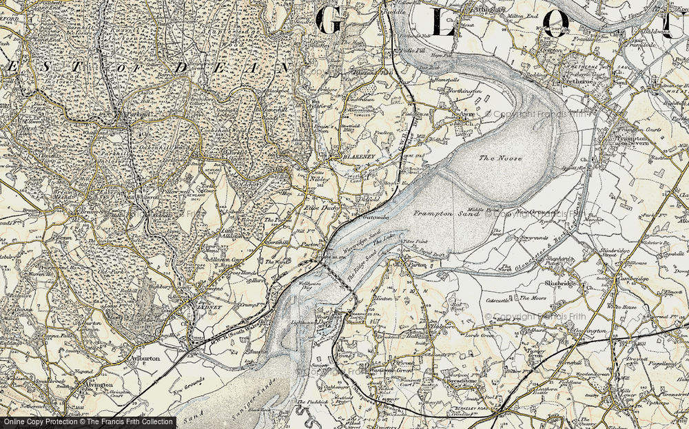 Old Map of Etloe, 1899-1900 in 1899-1900