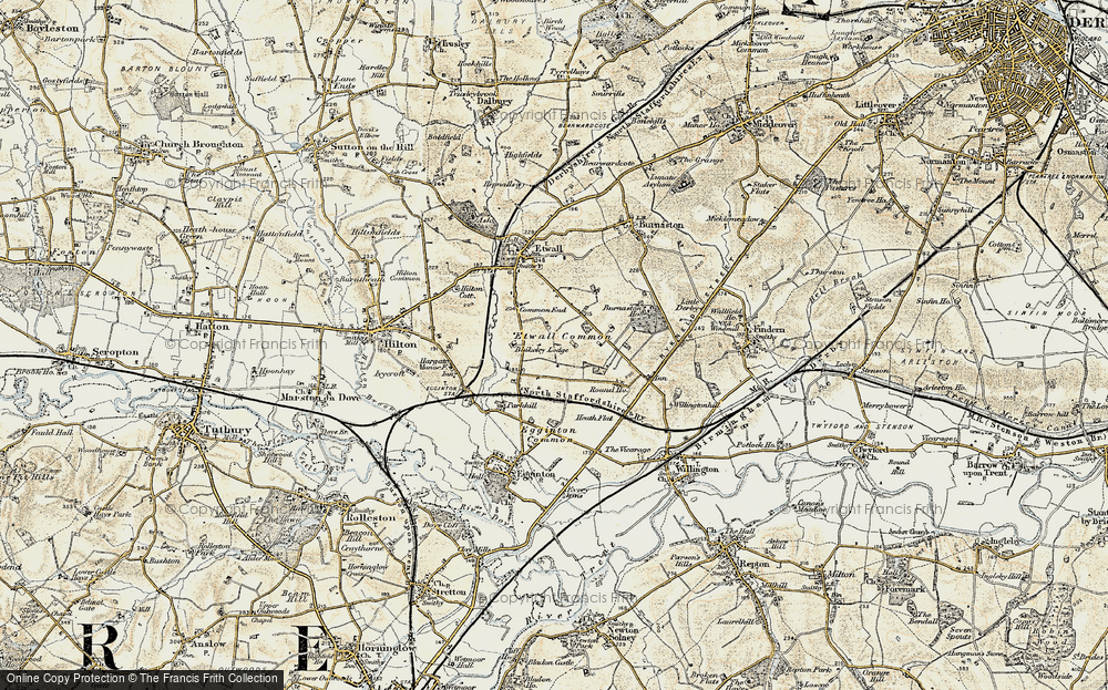 Etwall Common, 1902