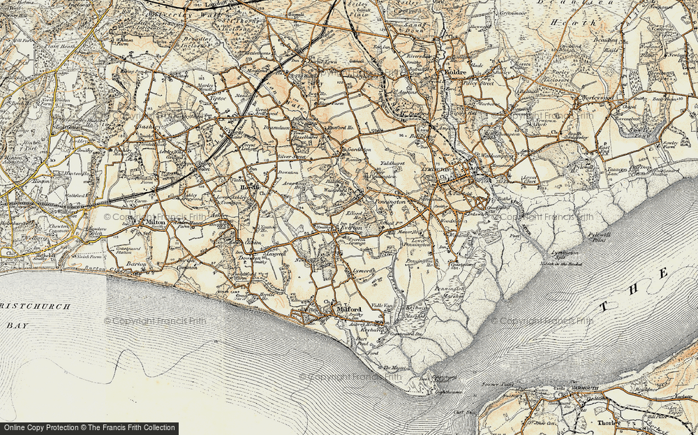 Old Map of Everton, 1897-1909 in 1897-1909