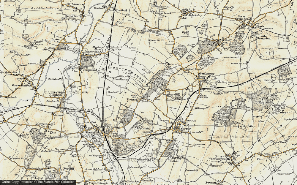 Old Map of Everton, 1898-1901 in 1898-1901