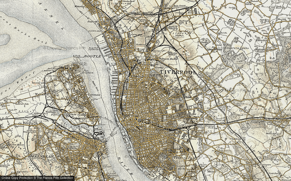 Old Map of Everton, 1902-1903 in 1902-1903