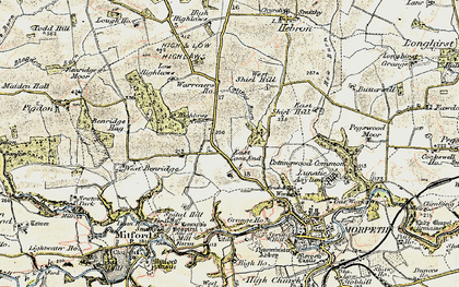 Old map of Fair Moor in 1901-1903