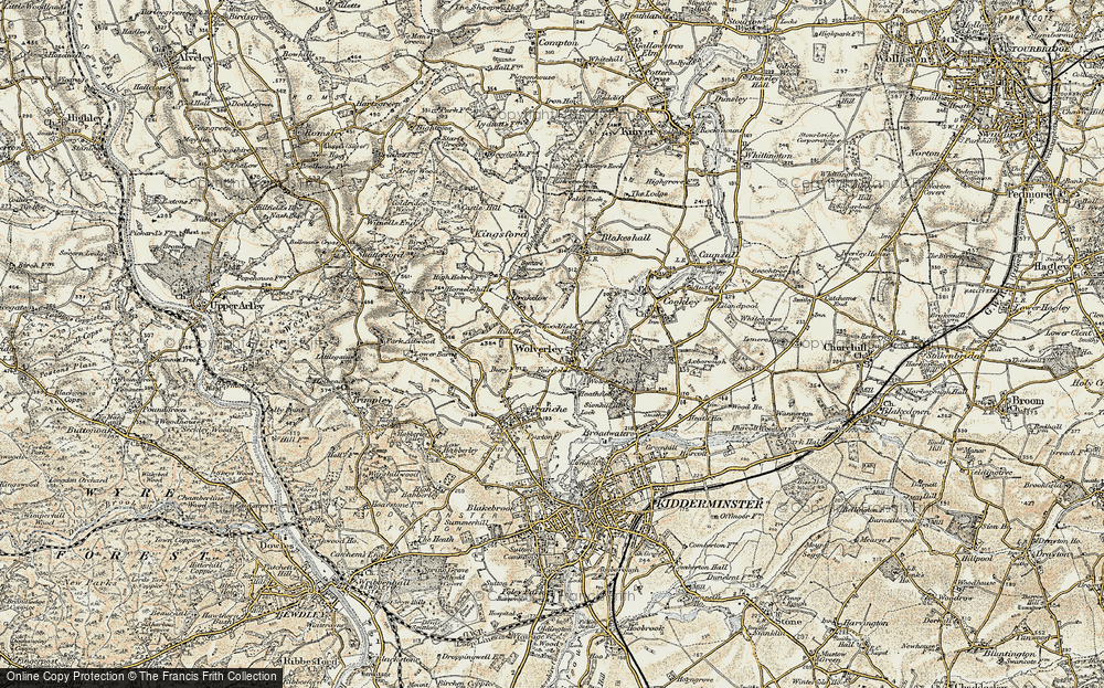 Old Map of Fairfield, 1901-1902 in 1901-1902