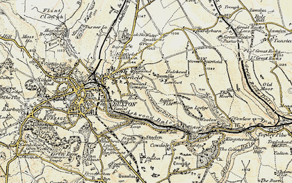 Old map of Fairfield in 1902-1903