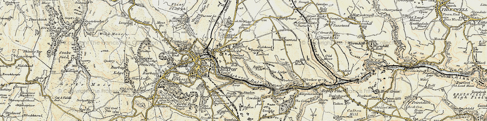 Old map of Tim Lodge in 1902-1903