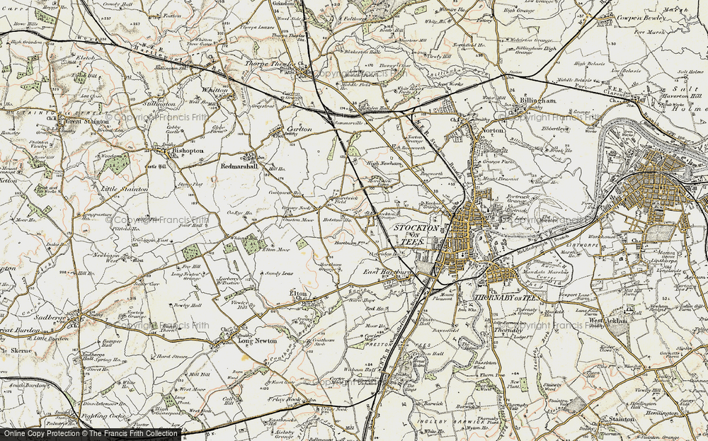 Old Map of Fairfield, 1903-1904 in 1903-1904