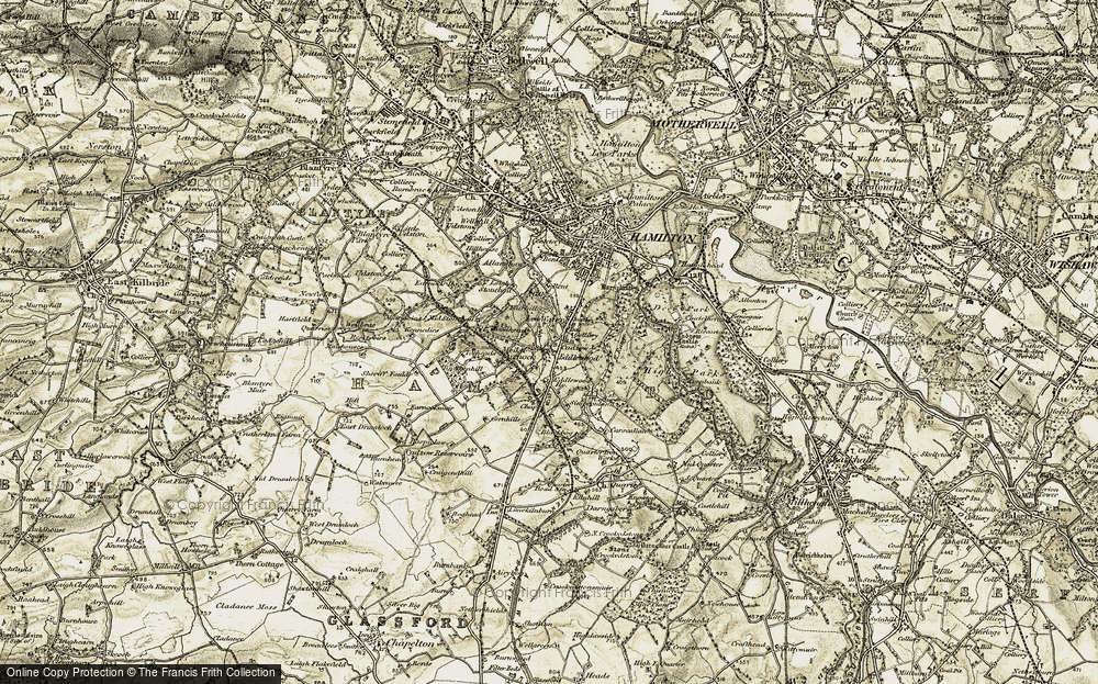 Old Map of Fairhill, 1904-1905 in 1904-1905