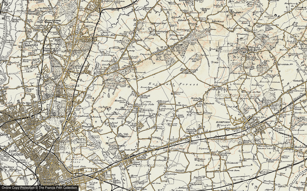 Old Map of Fairlop, 1897-1898 in 1897-1898