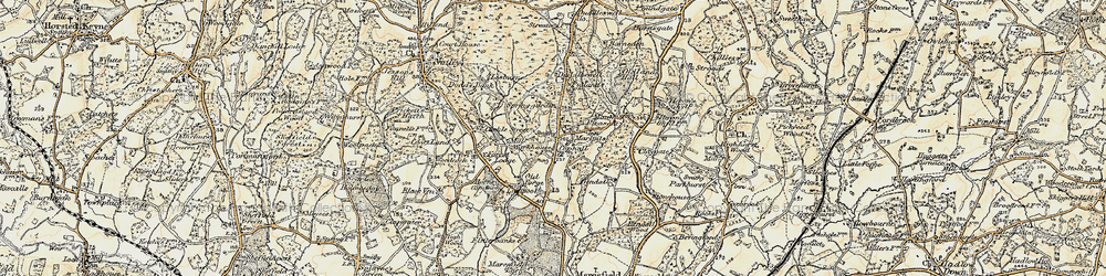Old map of Fairwarp in 1898