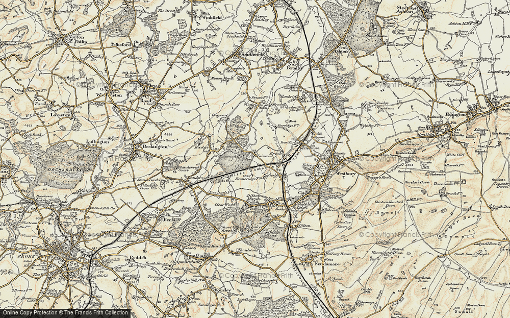 Old Map of Fairwood, 1898-1899 in 1898-1899