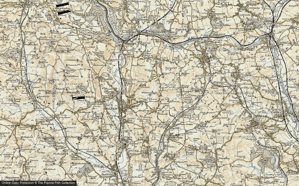 Old Map of Far Laund, 1902 in 1902