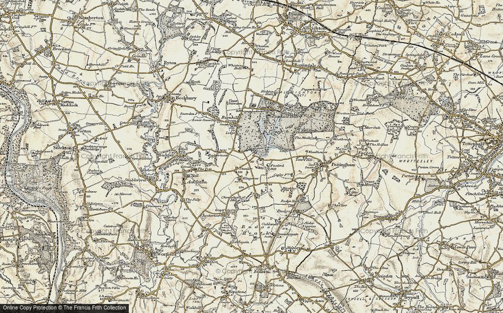 Old Map of Far Ley, 1902 in 1902