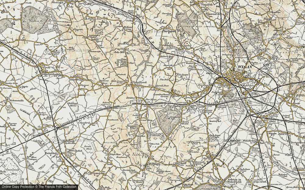 Old Map of Far Moor, 1903 in 1903