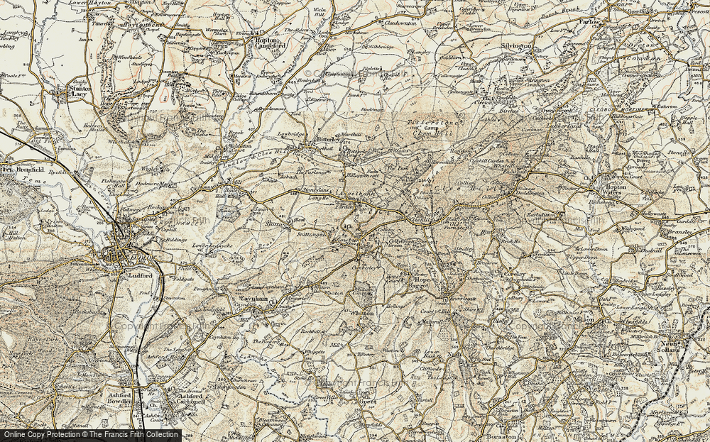 Old Map of Farden, 1901-1902 in 1901-1902