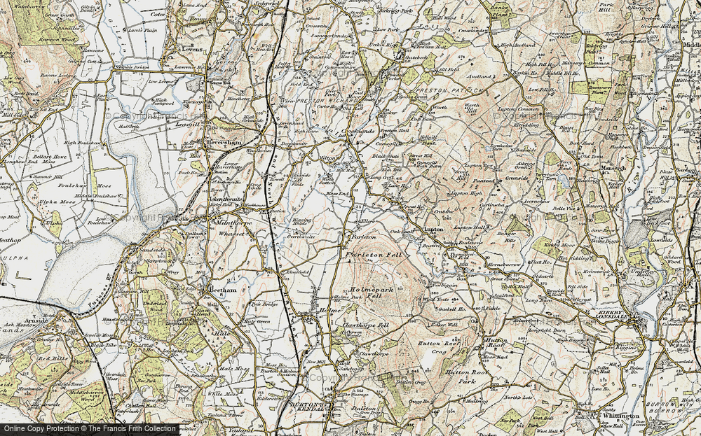 Old Map of Farleton, 1903-1904 in 1903-1904