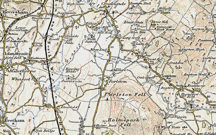 Old map of Farleton in 1903-1904