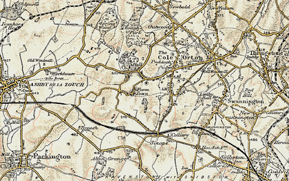 Old map of Farm Town in 1902-1903