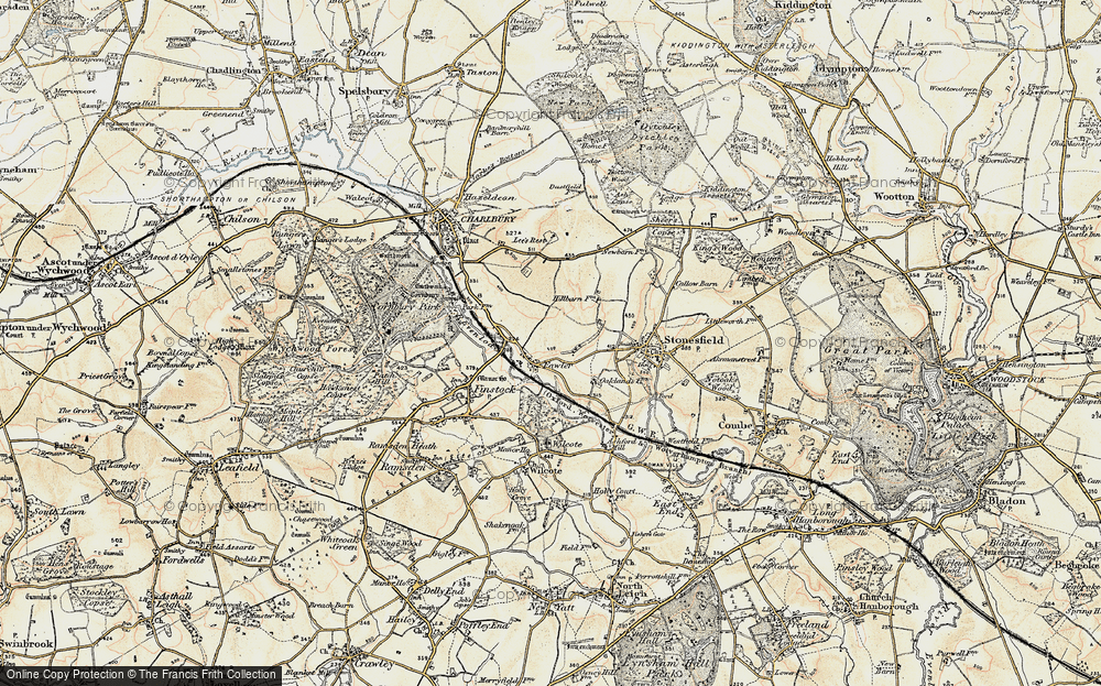 Old Map of Fawler, 1898-1899 in 1898-1899