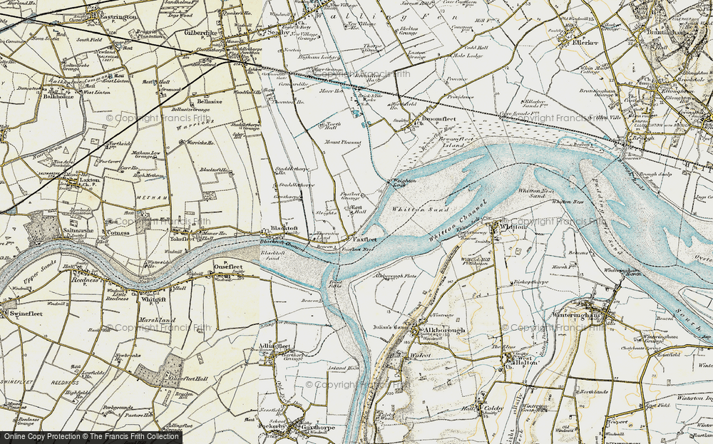 Old Map of Faxfleet, 1903 in 1903