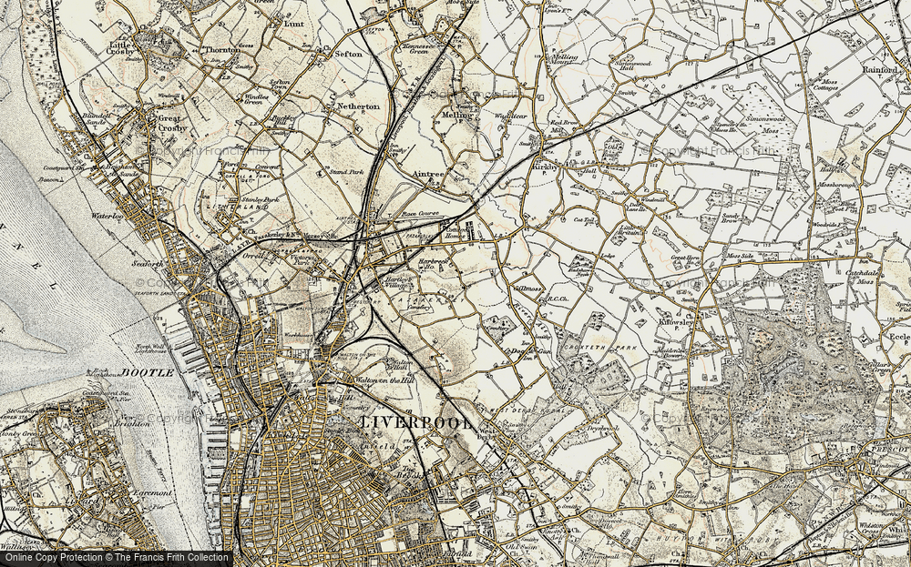 Old Map of Fazakerley, 1902-1903 in 1902-1903