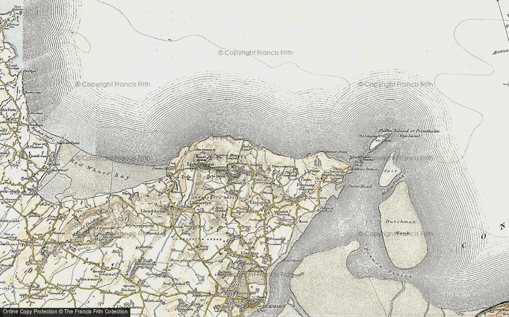 Old Map of Fedw Fawr, 1903-1910 in 1903-1910