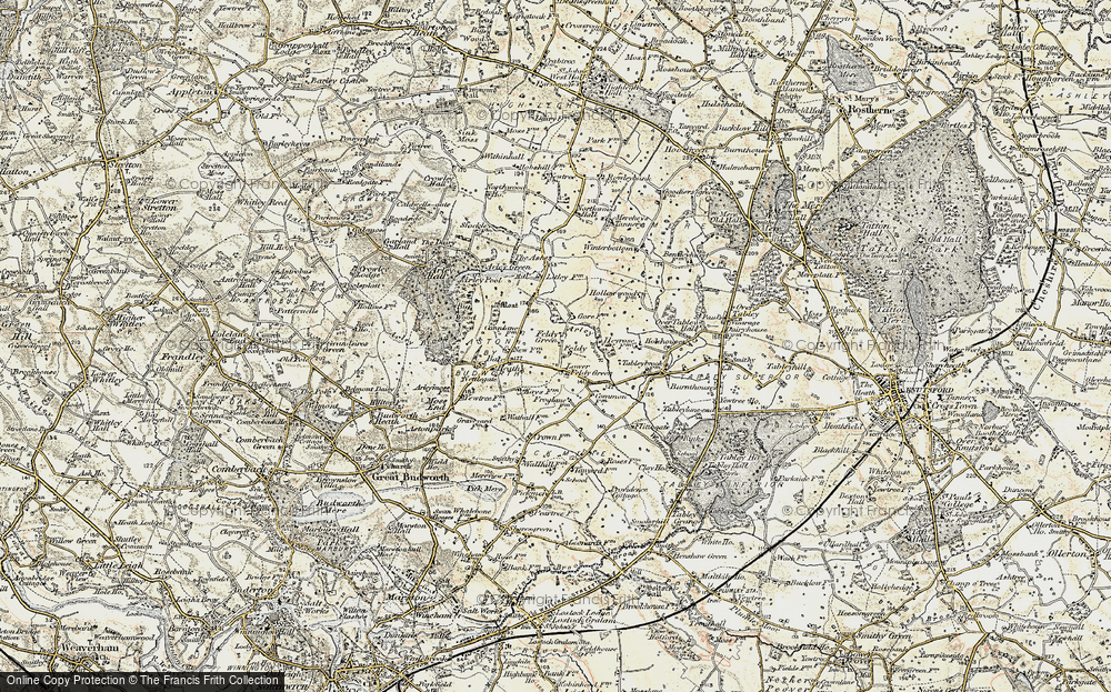 Old Map of Feldy, 1902-1903 in 1902-1903