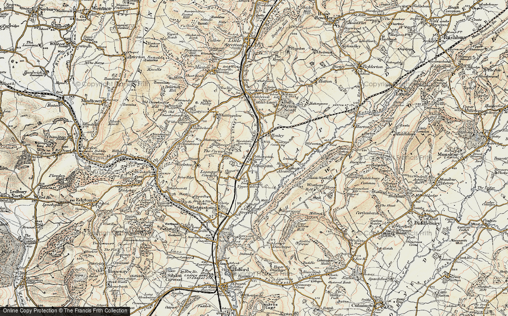 Old Map of Felhampton, 1902-1903 in 1902-1903