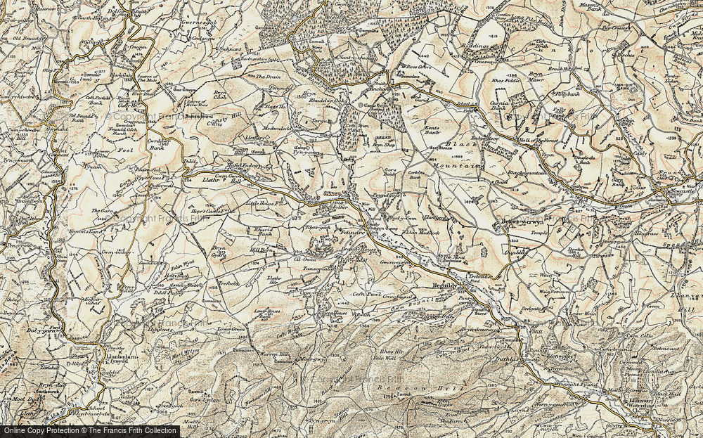 Old Map of Felindre, 1901-1903 in 1901-1903