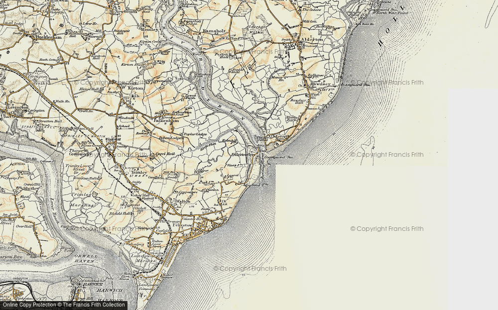 Felixstowe Ferry, 1898-1901