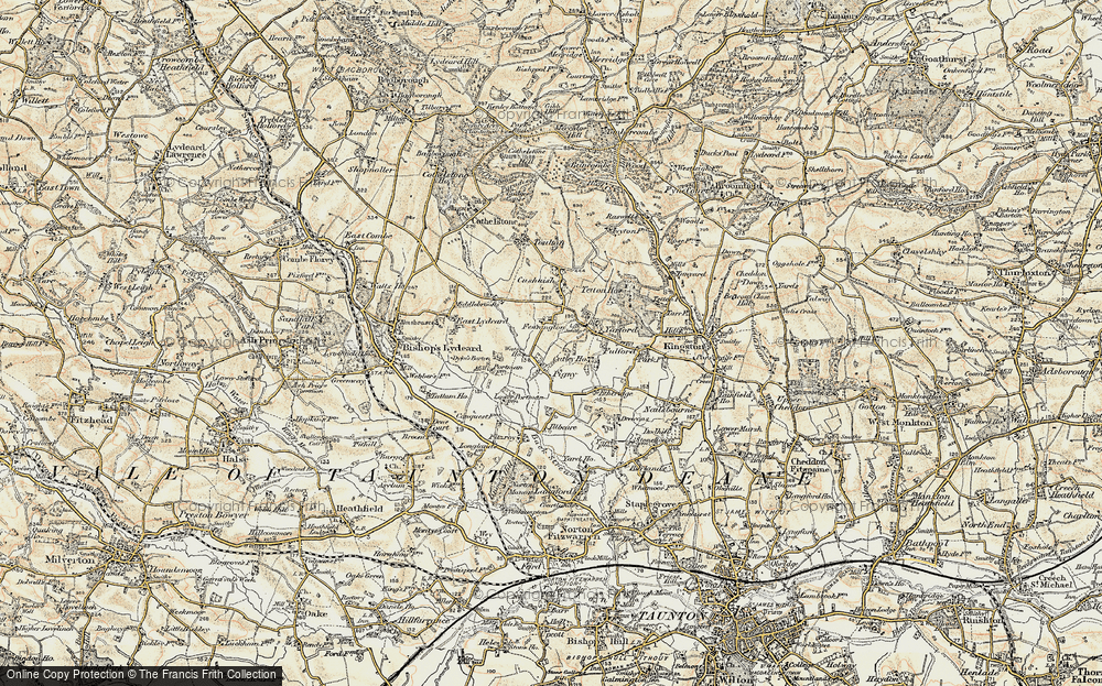 Old Map of Fennington, 1898-1900 in 1898-1900