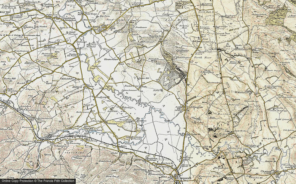 Old Map of Fenton, 1901-1903 in 1901-1903
