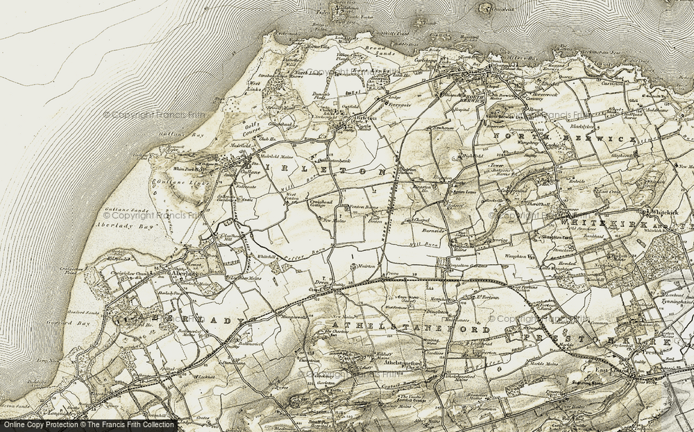 Old Map of Fenton Barns, 1901-1906 in 1901-1906