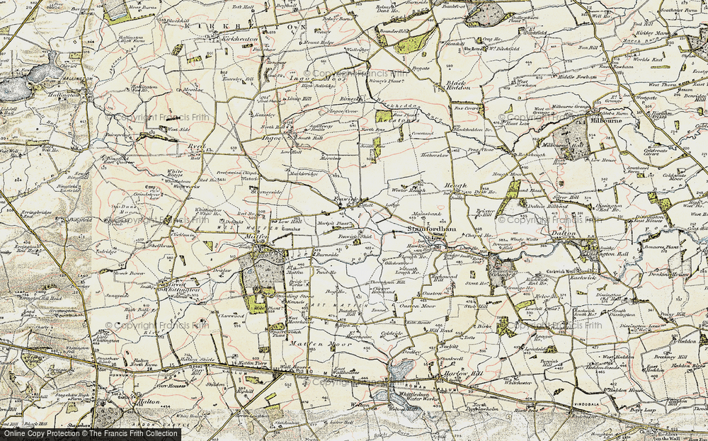 Old Map of Fenwick, 1901-1903 in 1901-1903