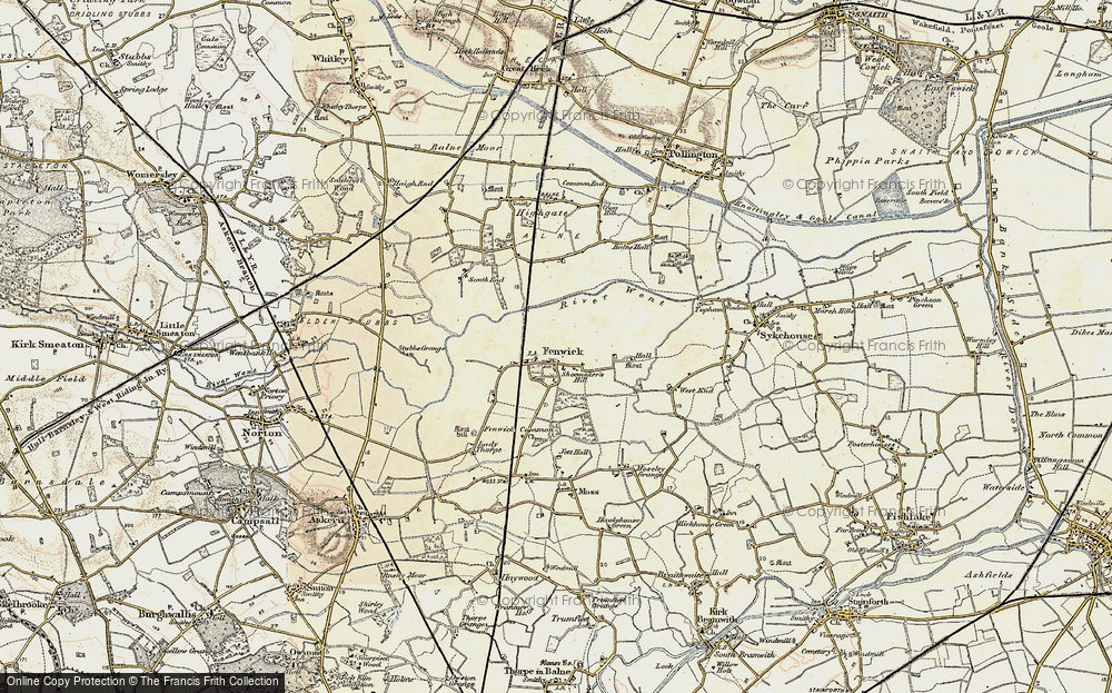 Old Map of Fenwick, 1903 in 1903