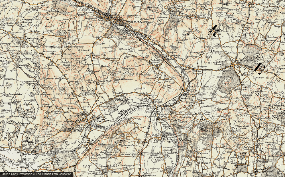 Old Map of Fern, 1897-1898 in 1897-1898