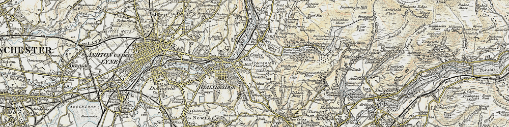 Old map of Fern Bank in 1903