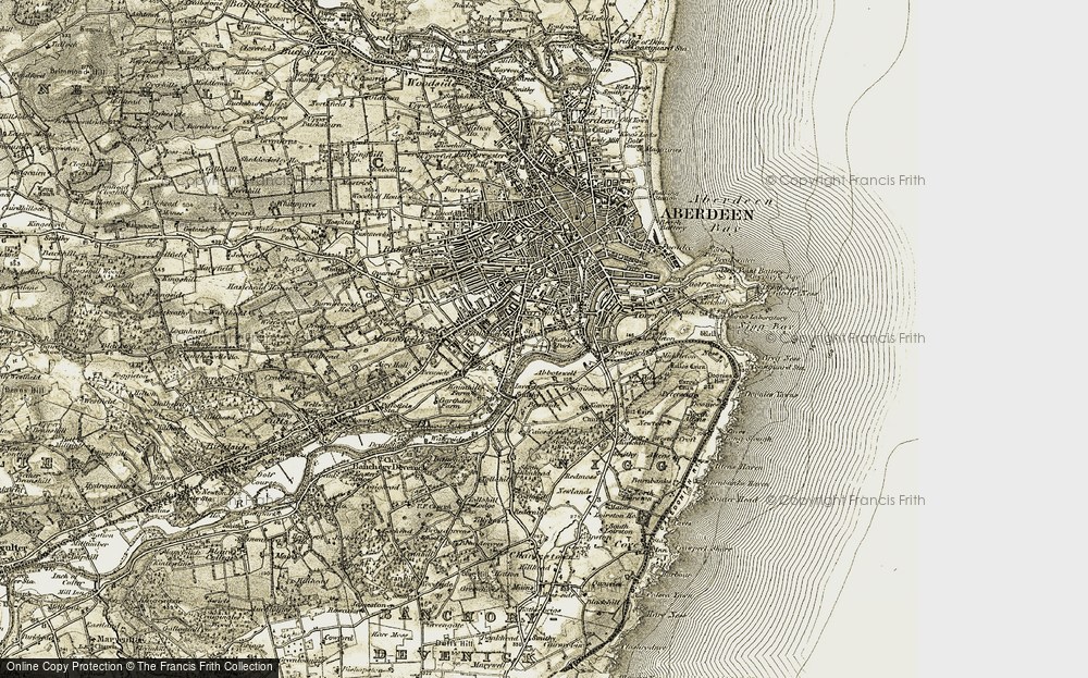 Old Map of Ferryhill, 1908-1909 in 1908-1909