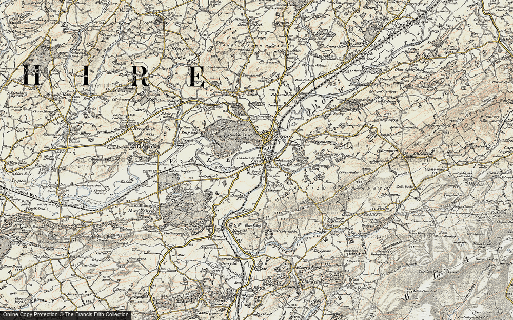 Old Map of Ffairfach, 1900-1901 in 1900-1901