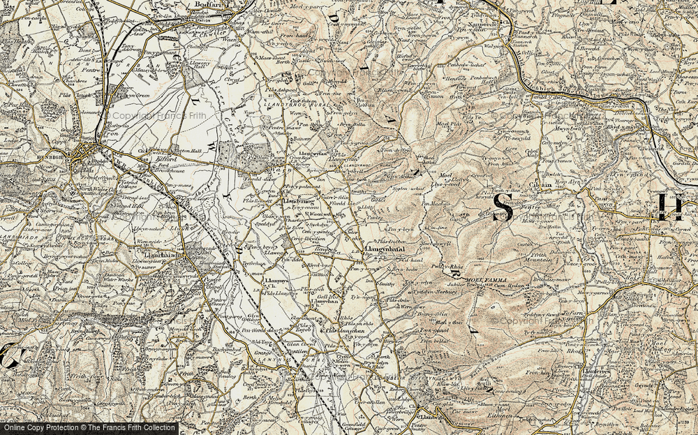 Ffordd-las, 1902-1903