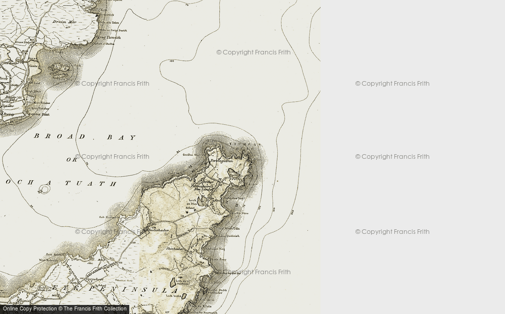 Old Map of Fidigeadh, 1909-1911 in 1909-1911