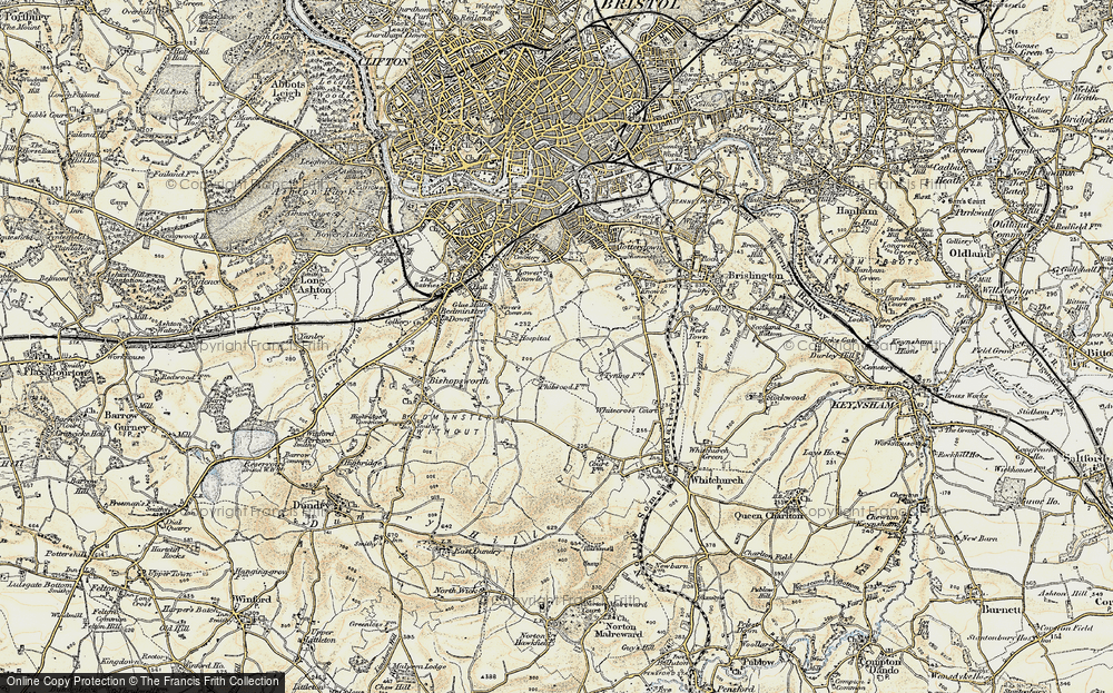 Old Map of Filwood Park, 1899 in 1899