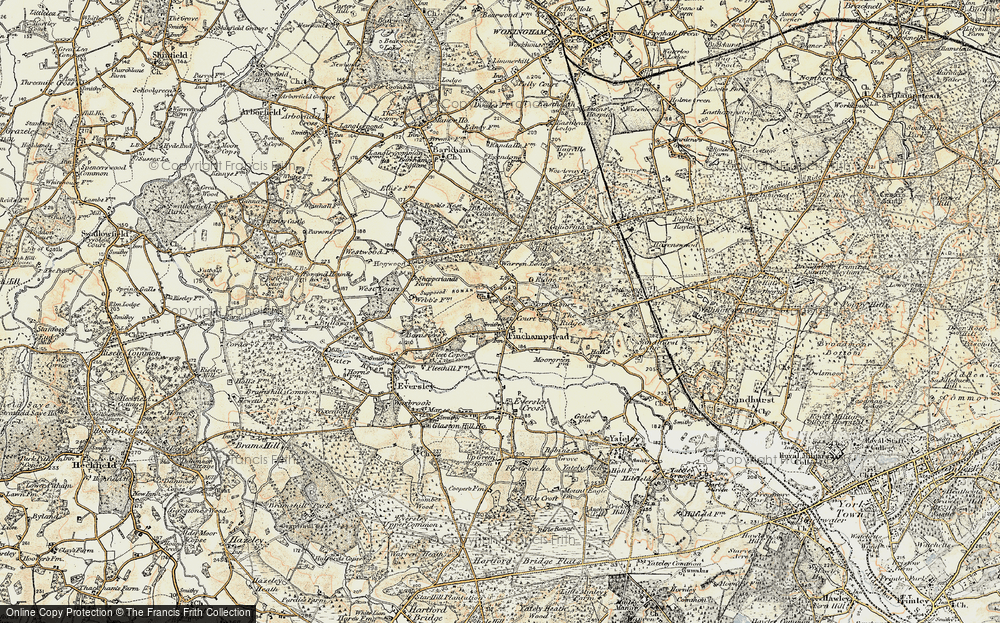 Finchampstead, 1897-1909