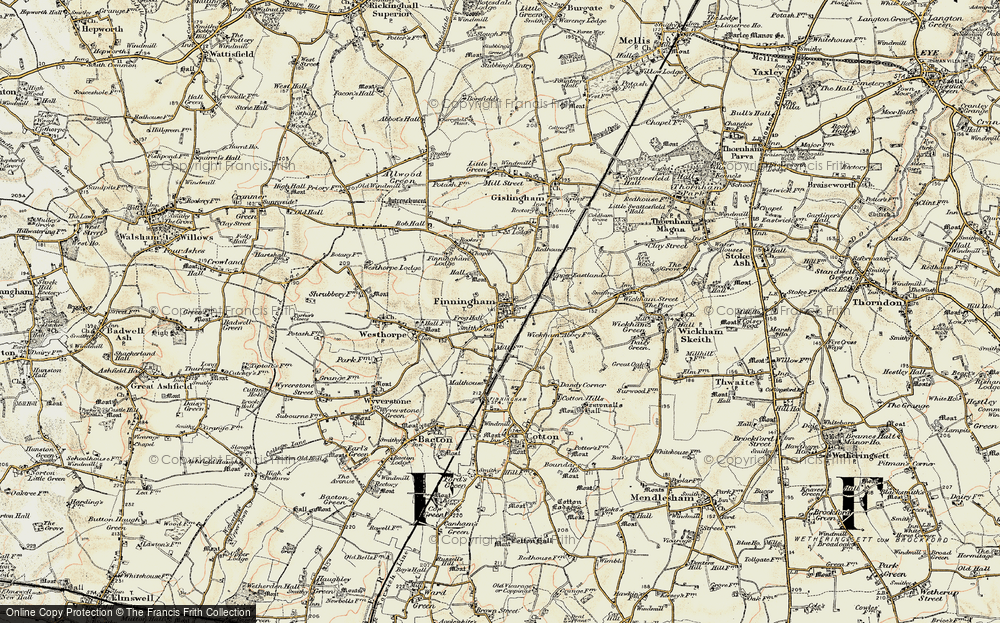 Finningham, 1901